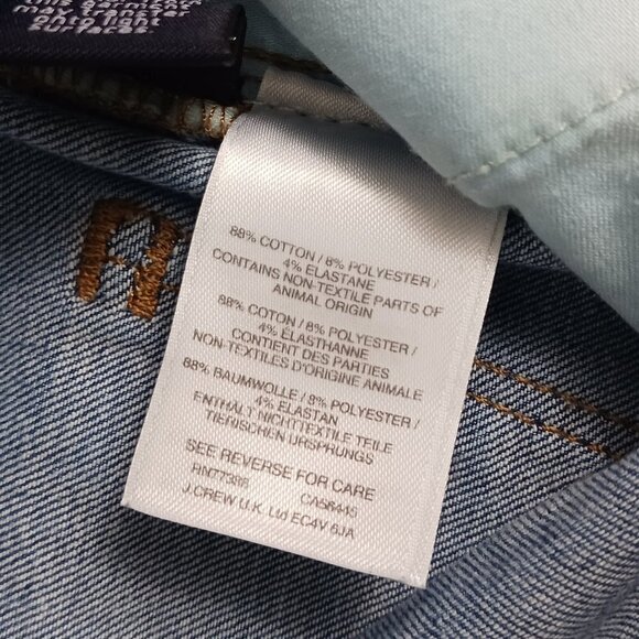 MADEWELL jeans women's size 28 high rise skinny destructed - Picture 8 of 8